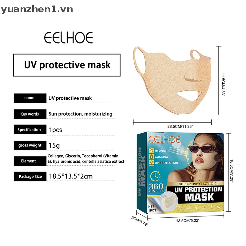 Khẩu Trang Chống Tia Uv Thoáng Khí Thoải Mái