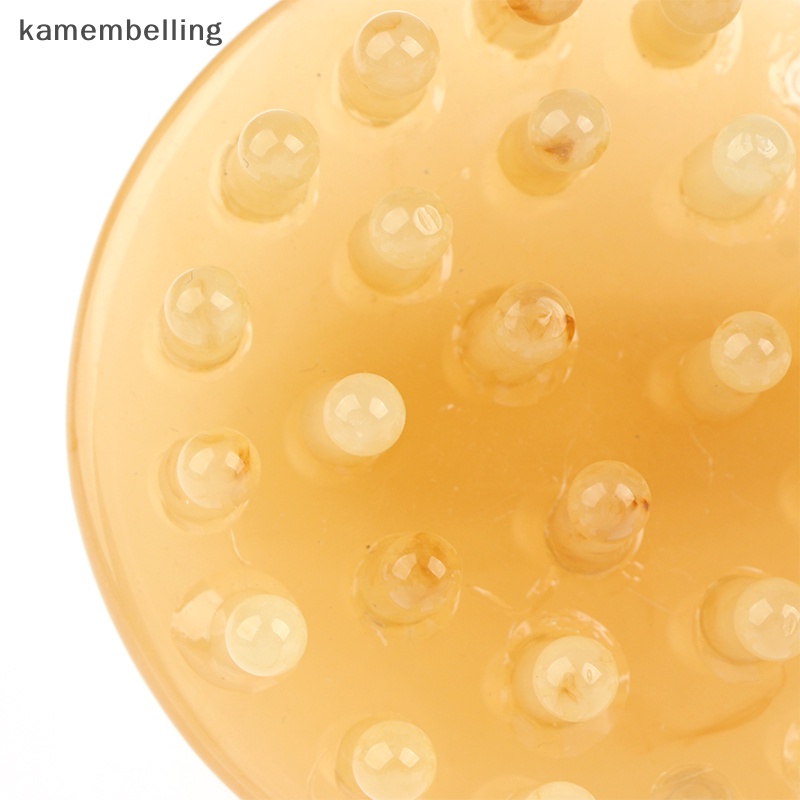 Lược Chải Tóc Mát Xa Da Đầu Bằng Nhựa resin Tự Nhiên kamembelling