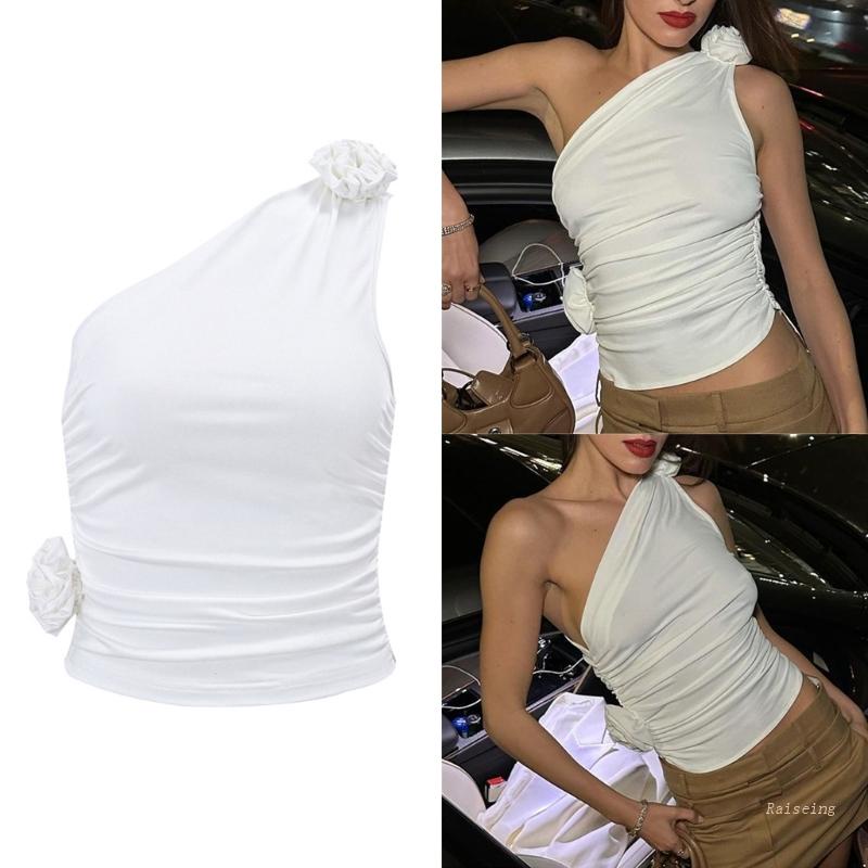 Áo Croptop Sát Nách Dáng Ôm Thời Trang Mùa Hè Quyến Rũ Cho Nữ