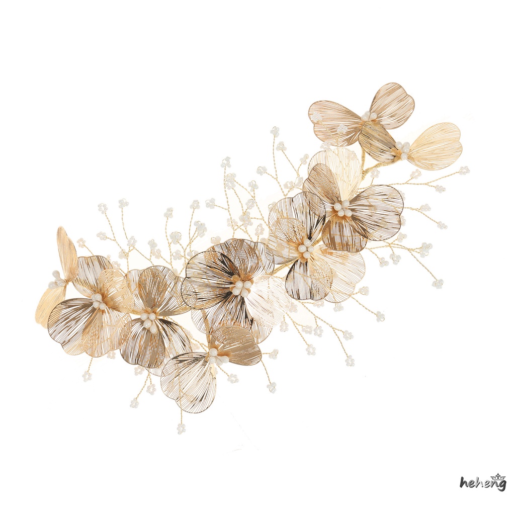 Kẹp TóC HìNh Hoa ĐíNh Kim Cương Giả ThờI Trang Cho Nữ