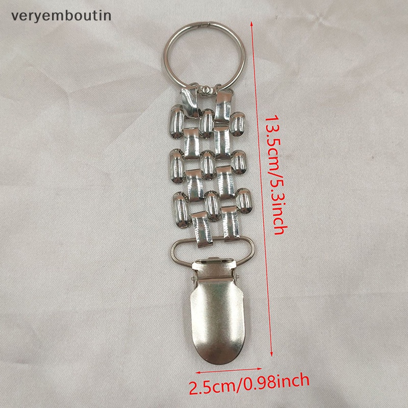 Kẹp Kim Loại Phối Da Dùng Để Giữ Nón Khi Đi Du Lịch