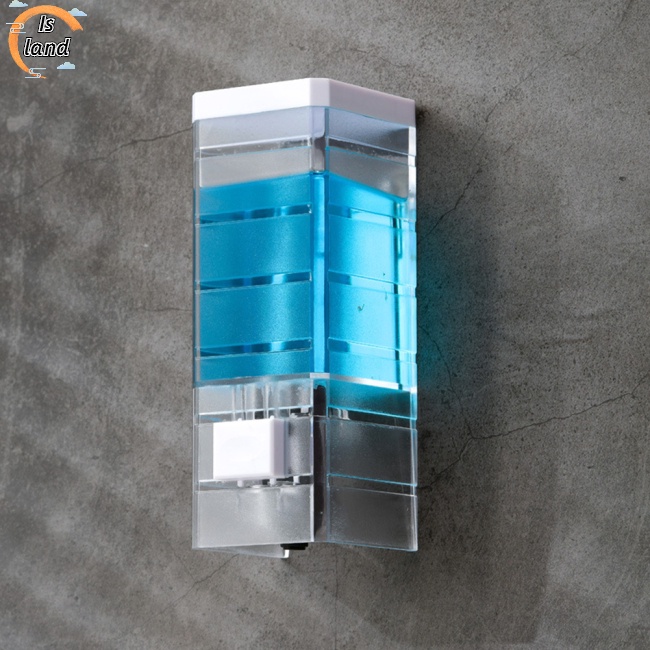 Bình Trong Suốt Đựng Xà Phòng Gắn Tường 250ml Tiện Dụng