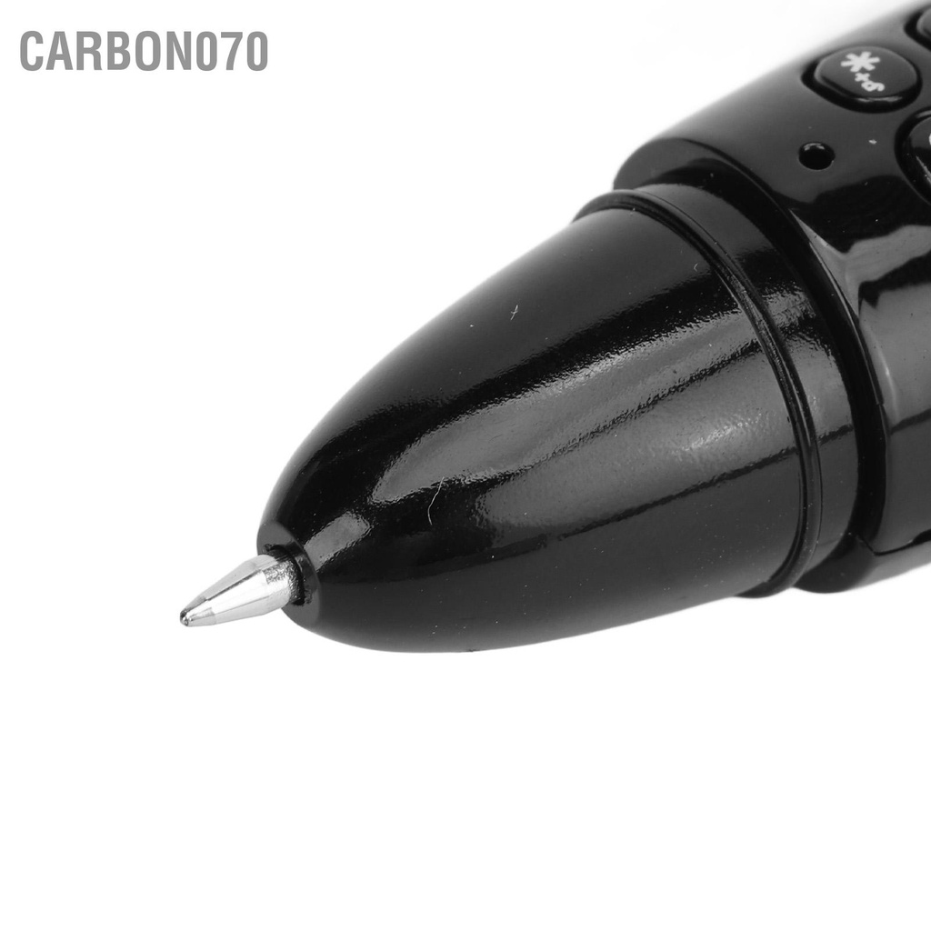 Carbon070 Bút Mini Điện Thoại Trình Quay Số Bluetooth 0.96 Inch Màn Hình Nhỏ Di Động Hỗ Trợ GSM Dual SIM Thẻ Nhớ 32G Có Camera