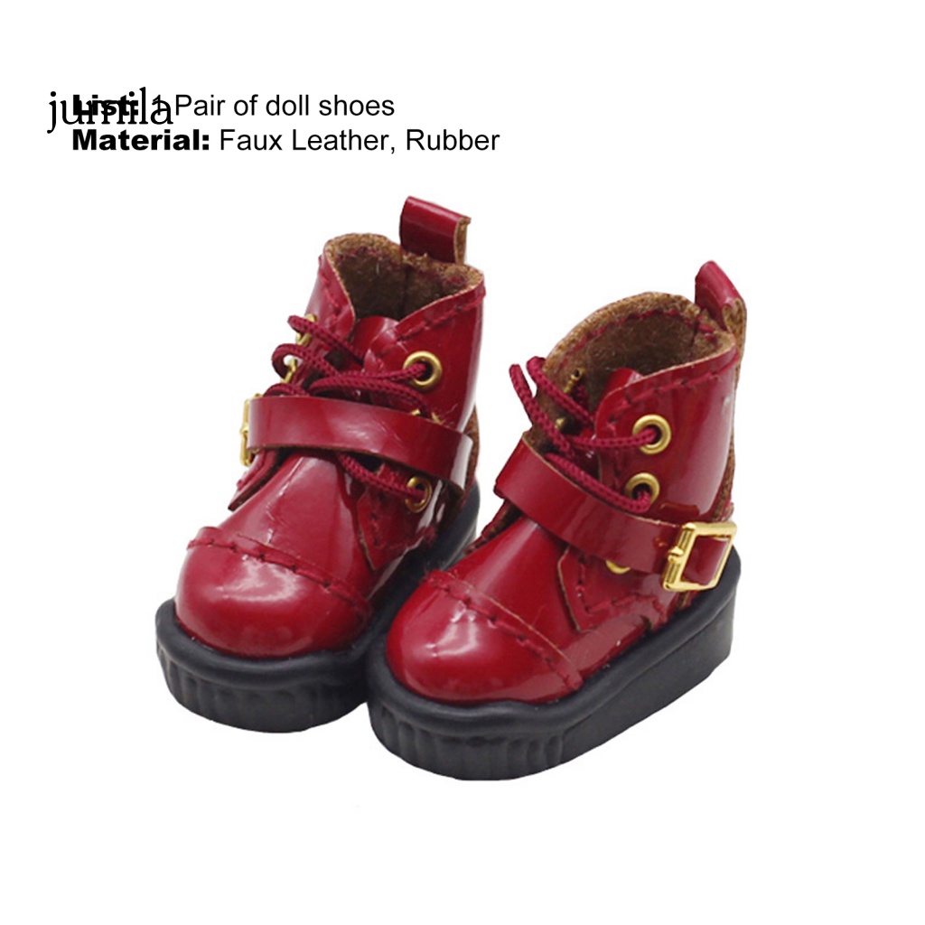 [JU] 1 Đôi Giày Bốt Ngắn Cho Búp Bê BJD Fine Workmanship BJD
