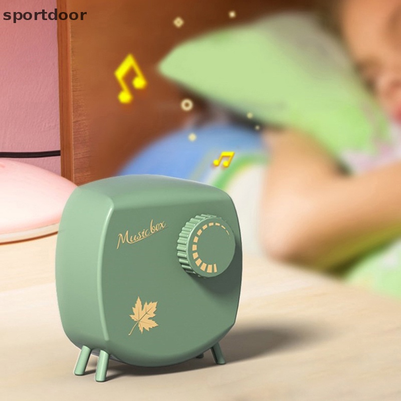 [sportoutdoor] Hộp Nhạc Đồ Chơi Lên Dây Cót Hình Thẻ Rotag Sáng Tạo Dành Cho Trẻ Em [out]