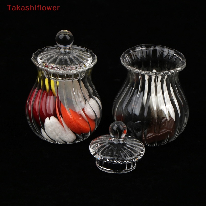 Hũ Thủy Tinh Đựng Kẹo / Phô Mai Tỉ Lệ 1: 12 Trang Trí Nhà Búp Bê