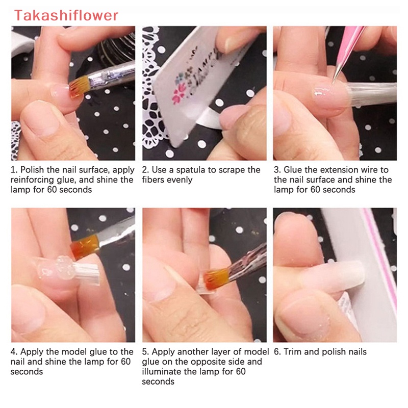 Sợi Thủy Tinh Nối Dài Móng Tay / Kính Acrylic Tiện Dụng