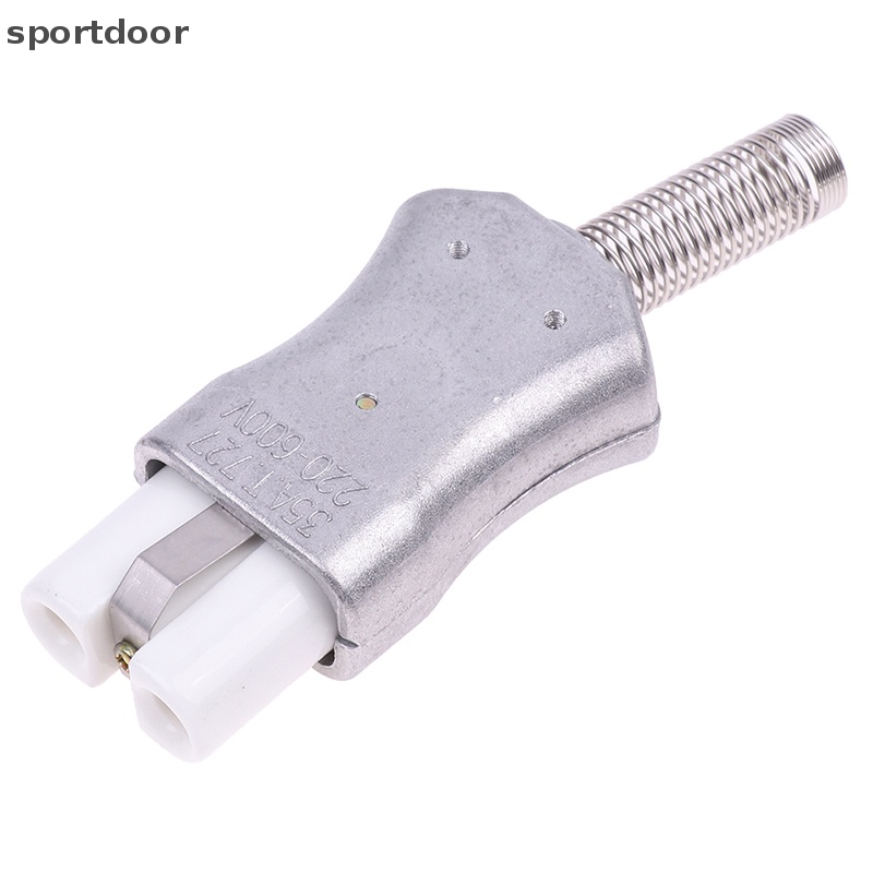 Ổ Cắm Điện IEC C8 6mm IEC C8 Bằng Gốm Chịu Nhiệt Độ Cao Nối Phích Cắm Cho Lò Nướng Điện 35A