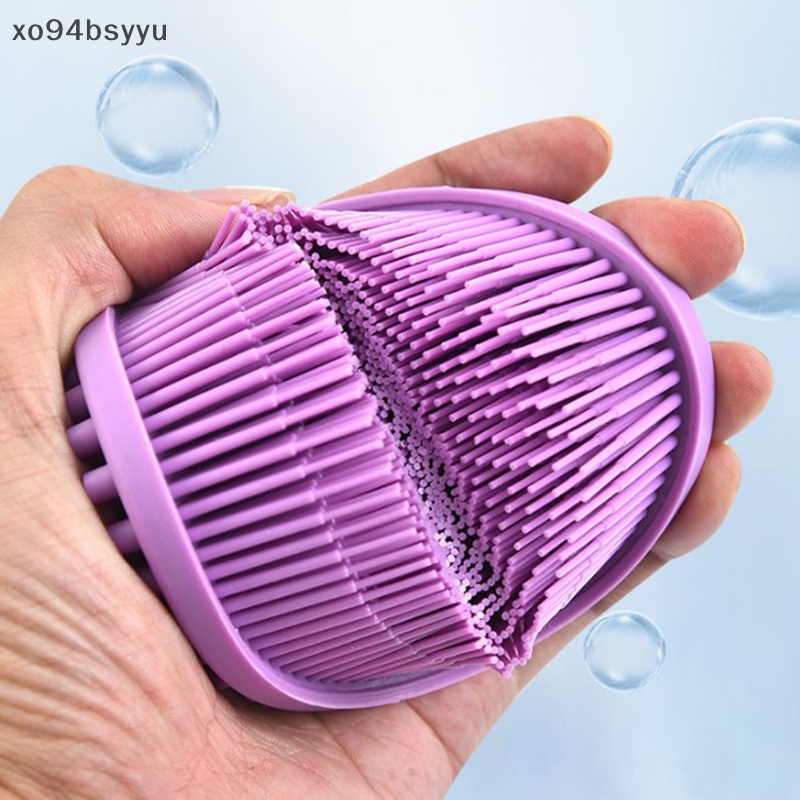 Bàn Chải Tắm Xo94Bsyu Bằng Silicon Mềm Tẩy Tế Bào Chết Cho Da Em Bé