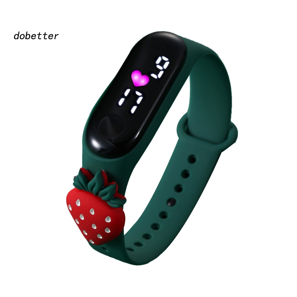 &lt; Dobetter &gt; Đồng Hồ Điện Tử Màn Hình LED Kỹ Thuật Số Chống Thấm Nước Thời Trang Unisex Cho Học Sinh