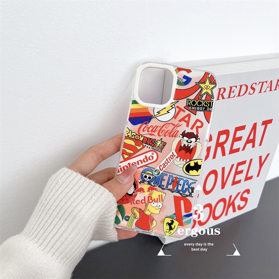 Ốp Điện Thoại Mềm Chống Sốc Màu Gradient Cho IPhone 14 13 12 11 Pro Max SE2020 X XR Xs Max 7 8 Plus