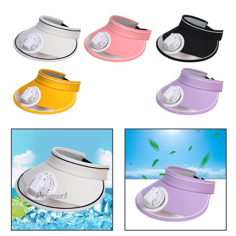 Mũ Quạt Mini Đi Biển / Câu Cá Ngoài Trời Thời Trang Cho Nam Và Nữ Fenteer1