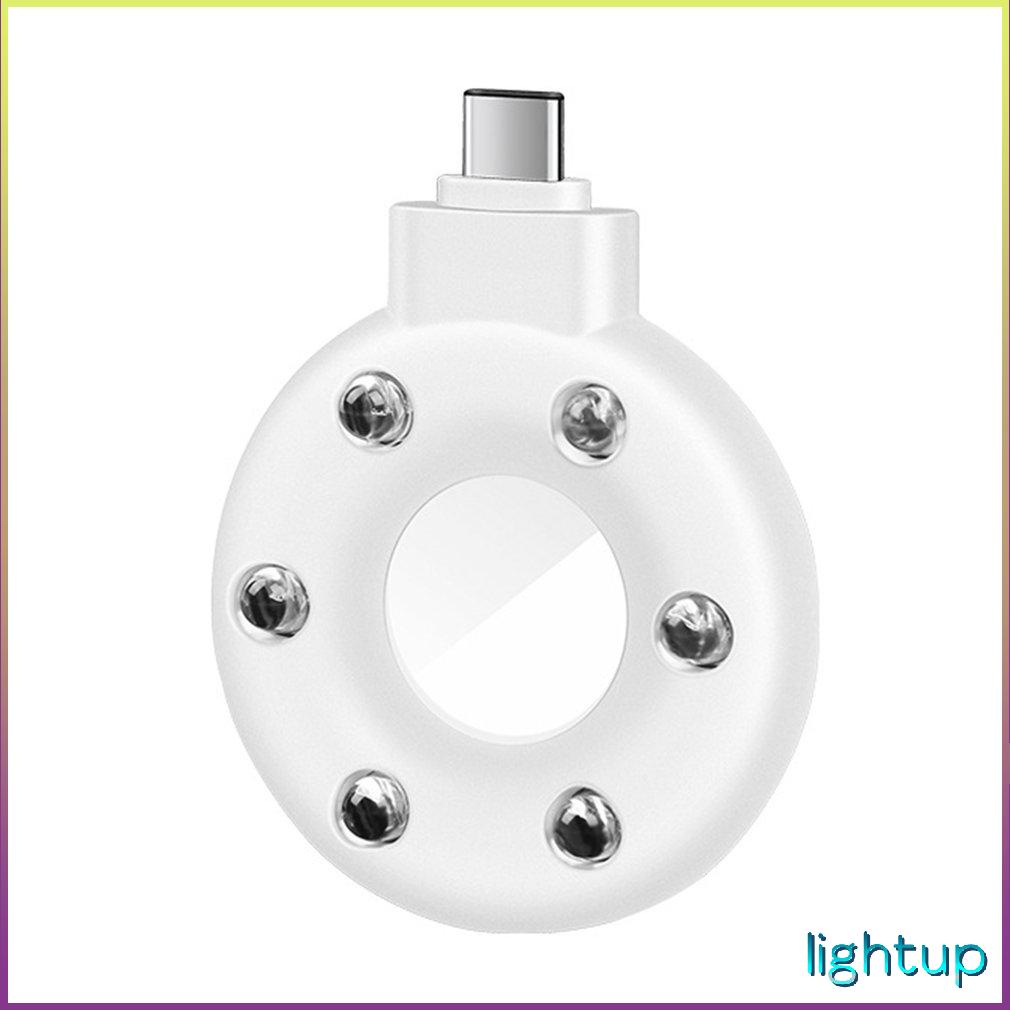 Camera Đầu dò USB-C Du lịch ngoài trời Cho thuê khách sạn chống trộm Báo động hồng ngoại Led Máy ẩn Cam cầm tay [Y/11]
