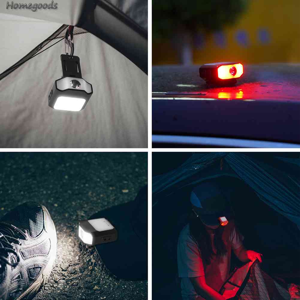 Đèn Pin Đeo Đầu LED COB 2023 Type-C Chống Nước 1500mAH Có Thể Sạc Lại