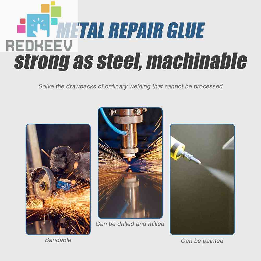 Keo Hàn Lạnh Chịu Nhiệt Bằng Nhôm Sắt 50ml Chuyên Dụng Sửa Chữa