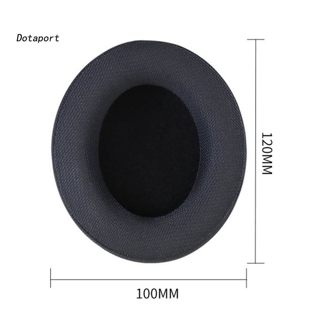 Đệm Bọc Đầu Tai Nghe Không Dây Mềm Mại Thoáng Khí Màu Trơn Thay Thế Cho Philips SHP9500