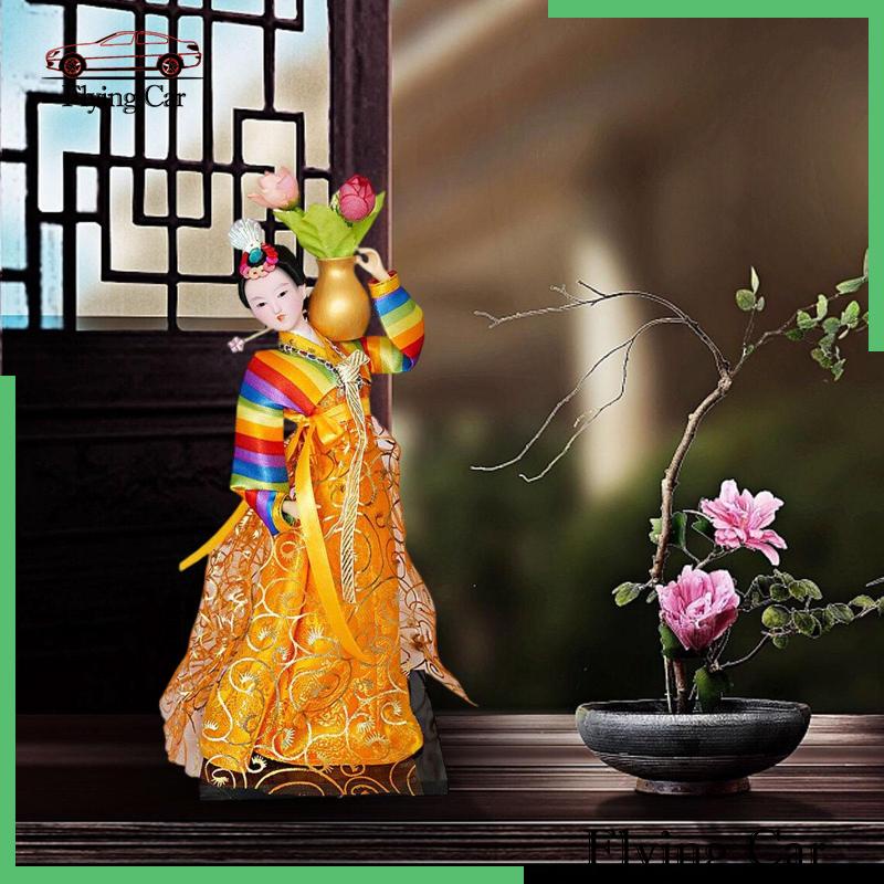 Mô Hình Búp Bê Geisha Hàn Quốc 12 "Sống Động