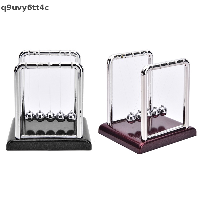 {q9uvy6tt4c} Newton của cái nôi thép cân bằng bóng vật lý khoa học con lắc bàn vui vẻ Đồ chơi Quà Tặng J, mới