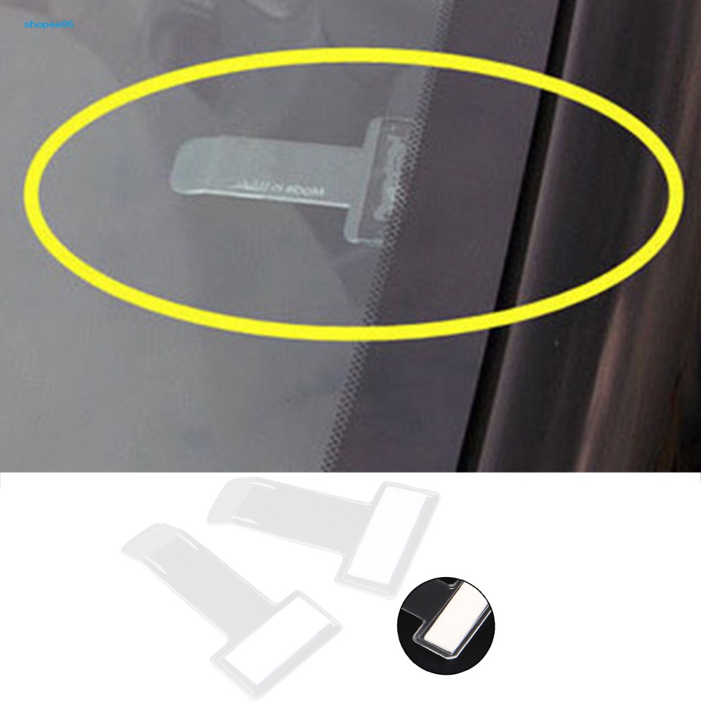 Set 5 Kẹp Cố Định Tấm Chắn Đậu Xe Trong Suốt Đa Năng