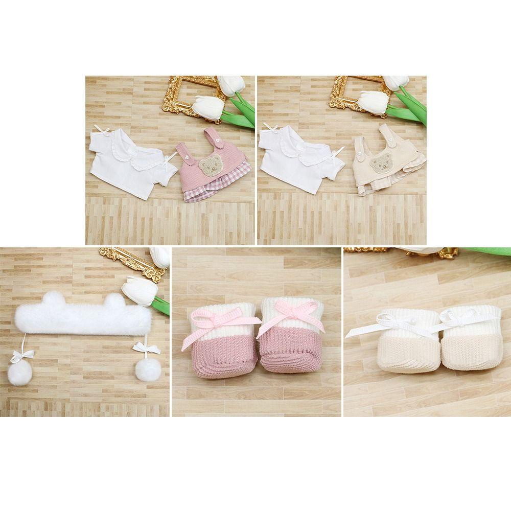 CHOOKEY 1 Bộ Quần Áo Dài Tay Cho Búp Bê 20cm