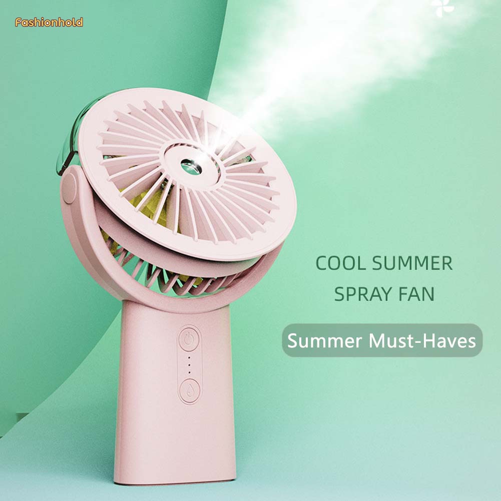 Quạt Phun Sương Cầm Tay Làm Mát Tiếng Ồn Thấp Cho Văn