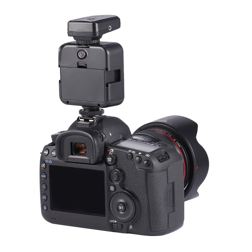 5.5W 800Lm 6000K Mini Portable Long Life 49 Led Video Light Lamp Photographic Photo Lighting For Camera Photography [Q/10]