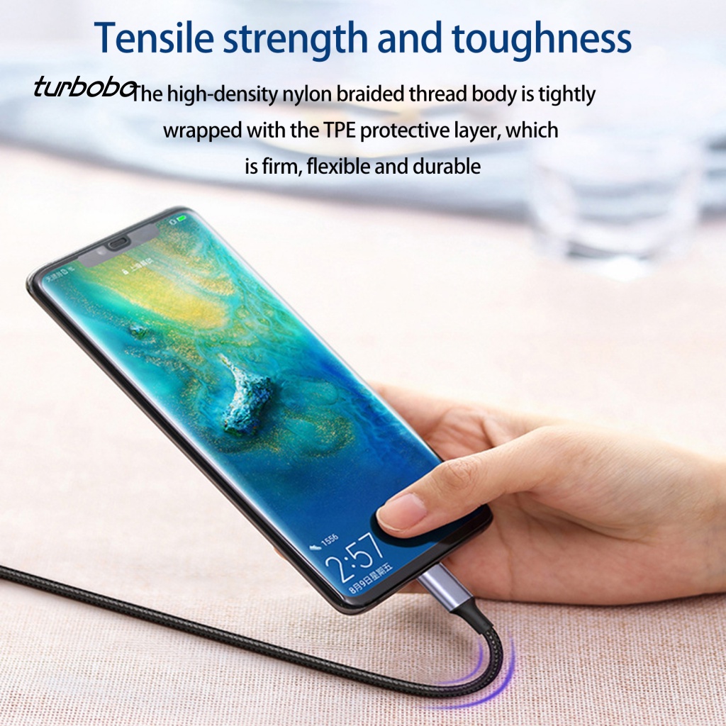 Dây Cáp Sạc USB Type-C Chống Rối Tiện Dụng Cho Điện Thoại Di Động