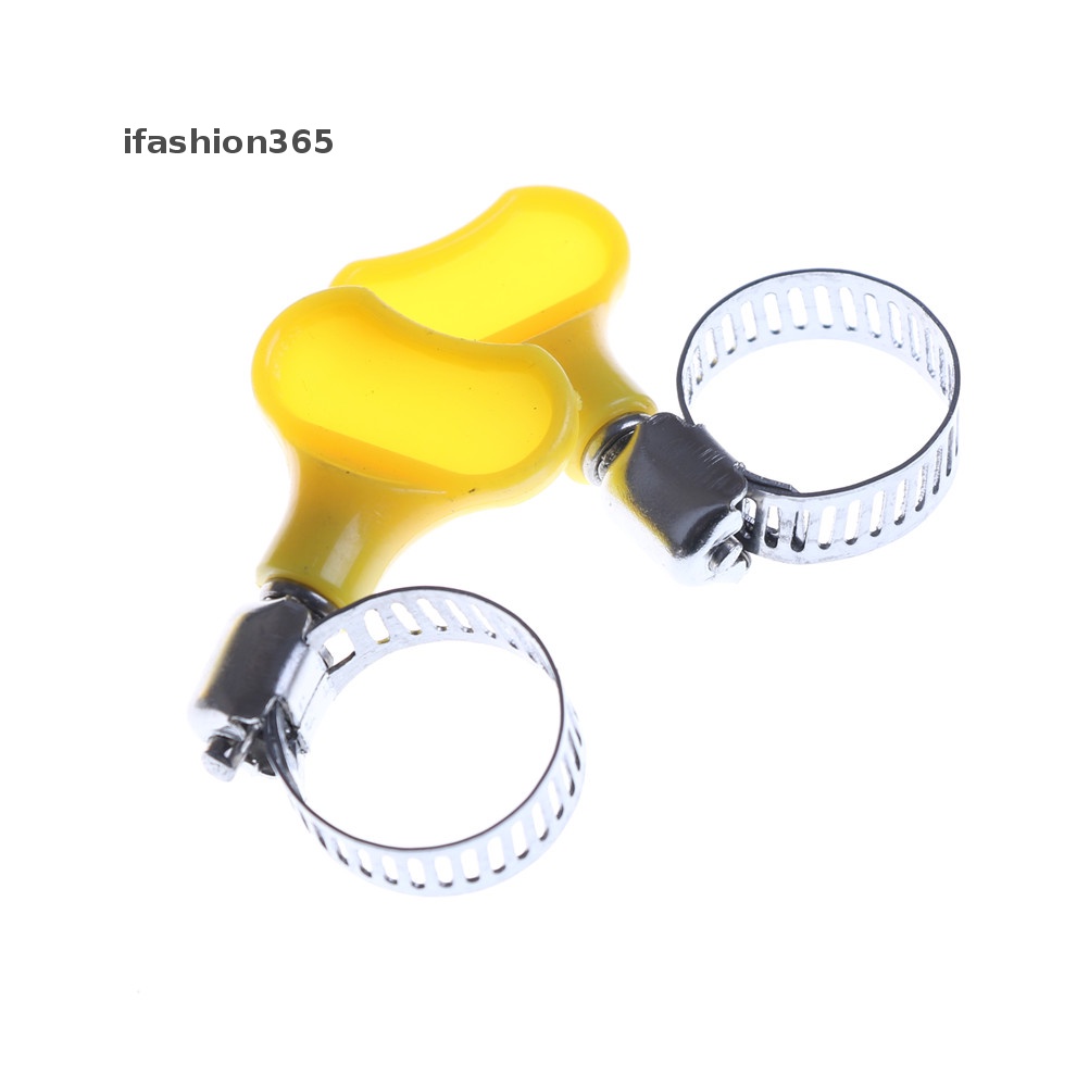 Set 10 Kẹp Ống Nước Bằng Thép Không Gỉ Có Tay Cầm Tiện Dụng ifashion365