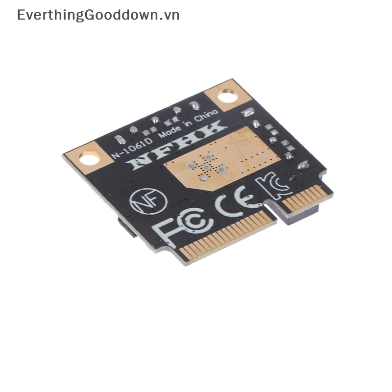 Everthingooddown ASM1061 Mini PCIE Sang SATA3.0 Và Phụ Kiện Đi Kèm
