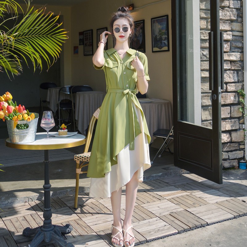 Đầm Dáng Dài Che Bụng Đa Năng Thời Trang Mùa Hè Cao Cấp Cho Nữ
