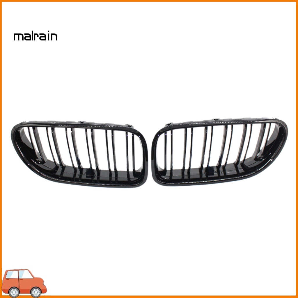 [Ma] 1 Cặp Lưới Tản Nhiệt Phía Trước Màu Đen Bóng 51137211921 51137211922 51137212849 Phụ Kiện Cho Xe Hơi BMW 6 Series F6 F12 F3 12-16 12-16