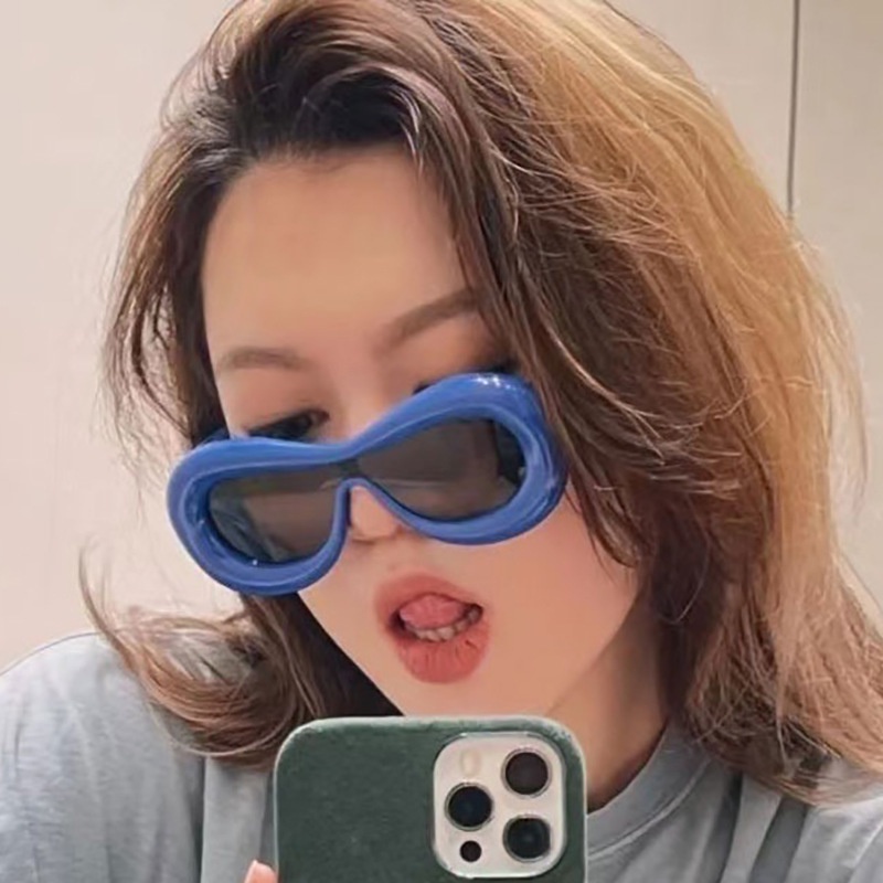 Kính Mát Gọng Vuông Thời Trang Mới Cho Nam Nữ Màu Sắc