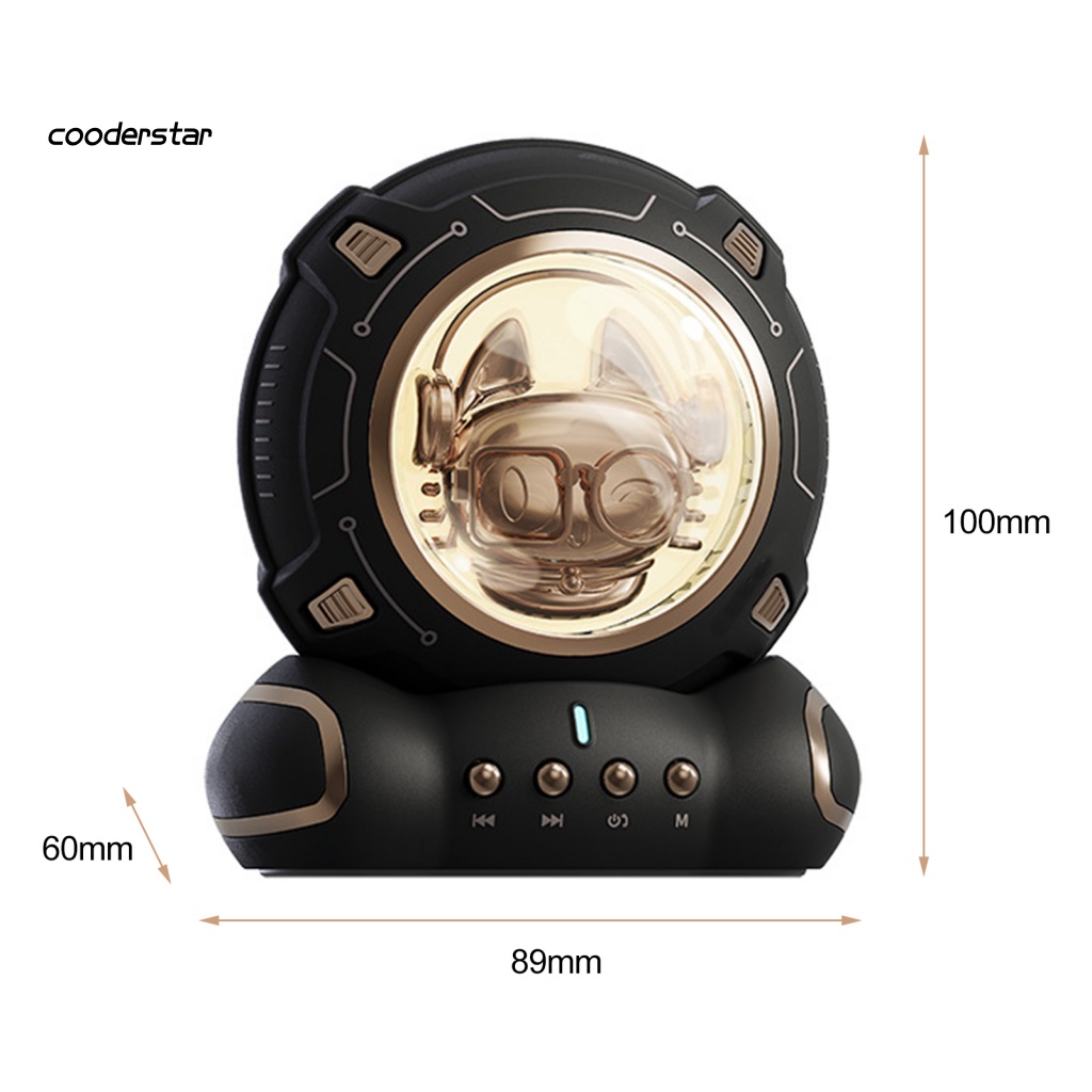 Loa Bluetooth 5.0 Không Dây Hình Mèo Hoạt Hình Dễ Điều Chỉnh Độ Trung Thực Cao Đa Năng