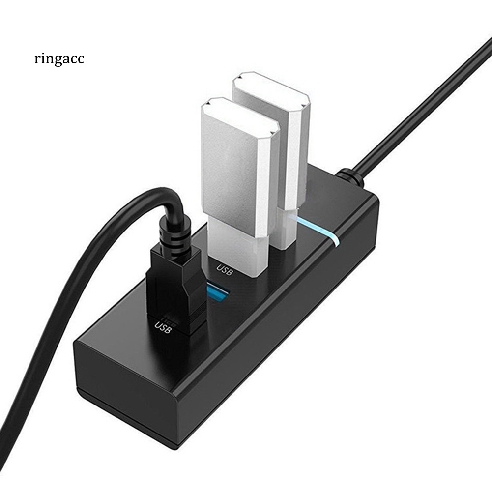 Bộ Chia 4 Cổng USB 3.0 Tốc Độ Cao Cho Máy Tính
