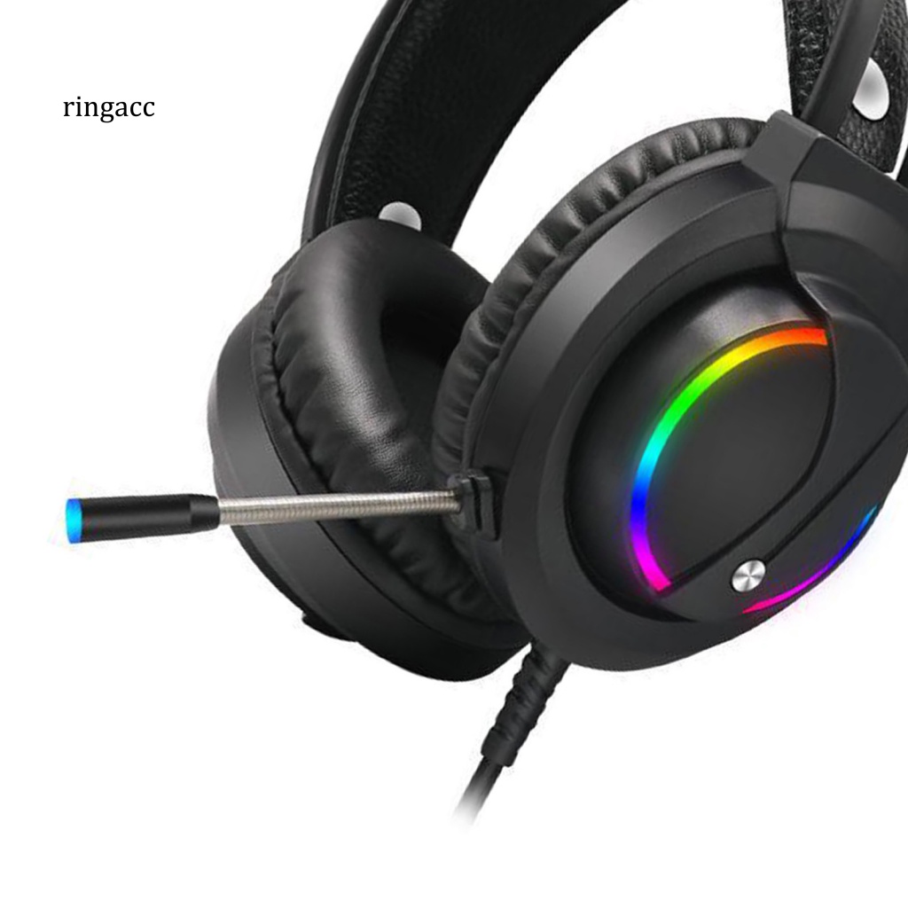 Tai Nghe Chụp Tai RGA K1 RGB Có Micro Và Đèn LED Dùng Để Chơi Game