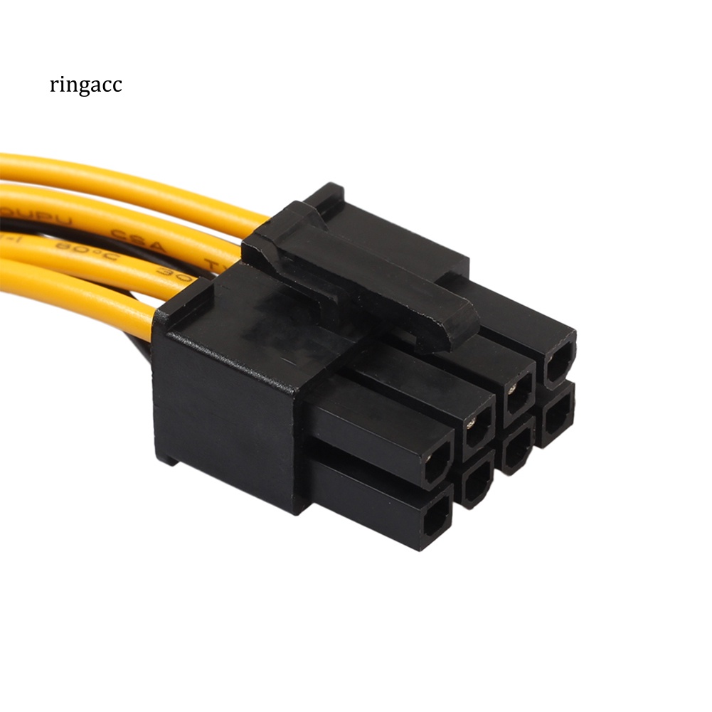 Dây Cáp Đồ Họa Chuyển Đổi RGA Dual 15Pin SATA Sang PCI-E 8Pin