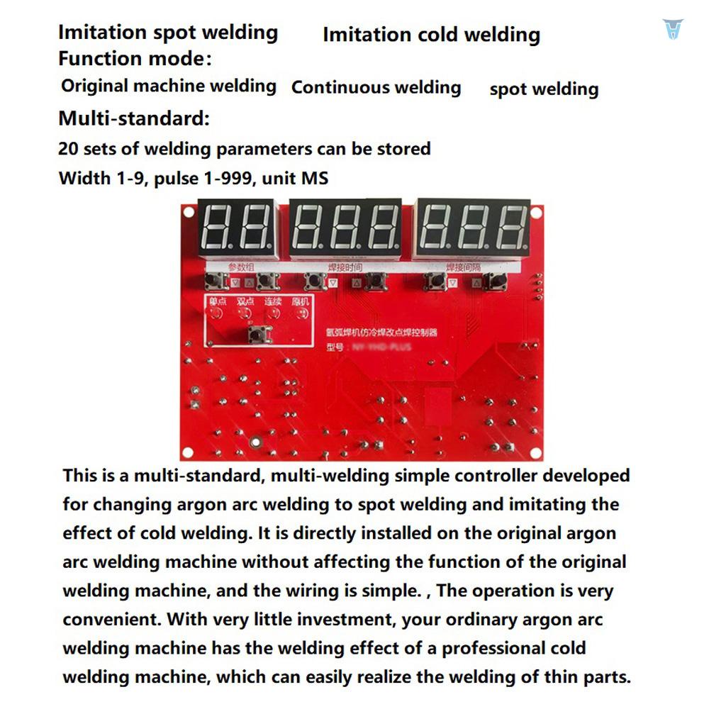 Bảng Mạch Điều Khiển Hàn Một Chân Argon-arc DIY