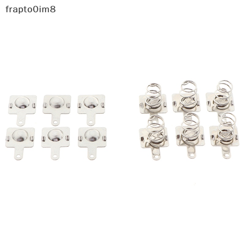 10 cặp thay thế kim loại pin mùa xuân liên hệ với tấm cho AA AAA pin mới