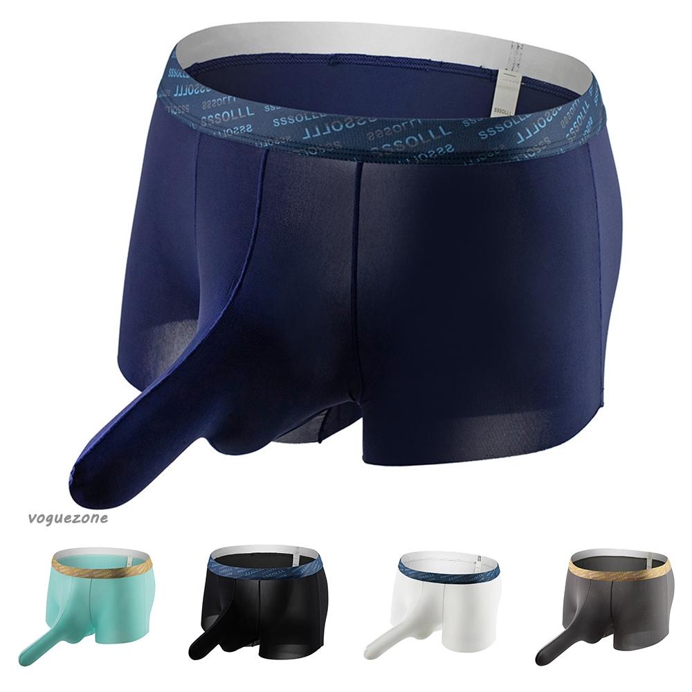 Quần Lót Boxer Dài Họa Tiết Mũi Voi Cho Nam
