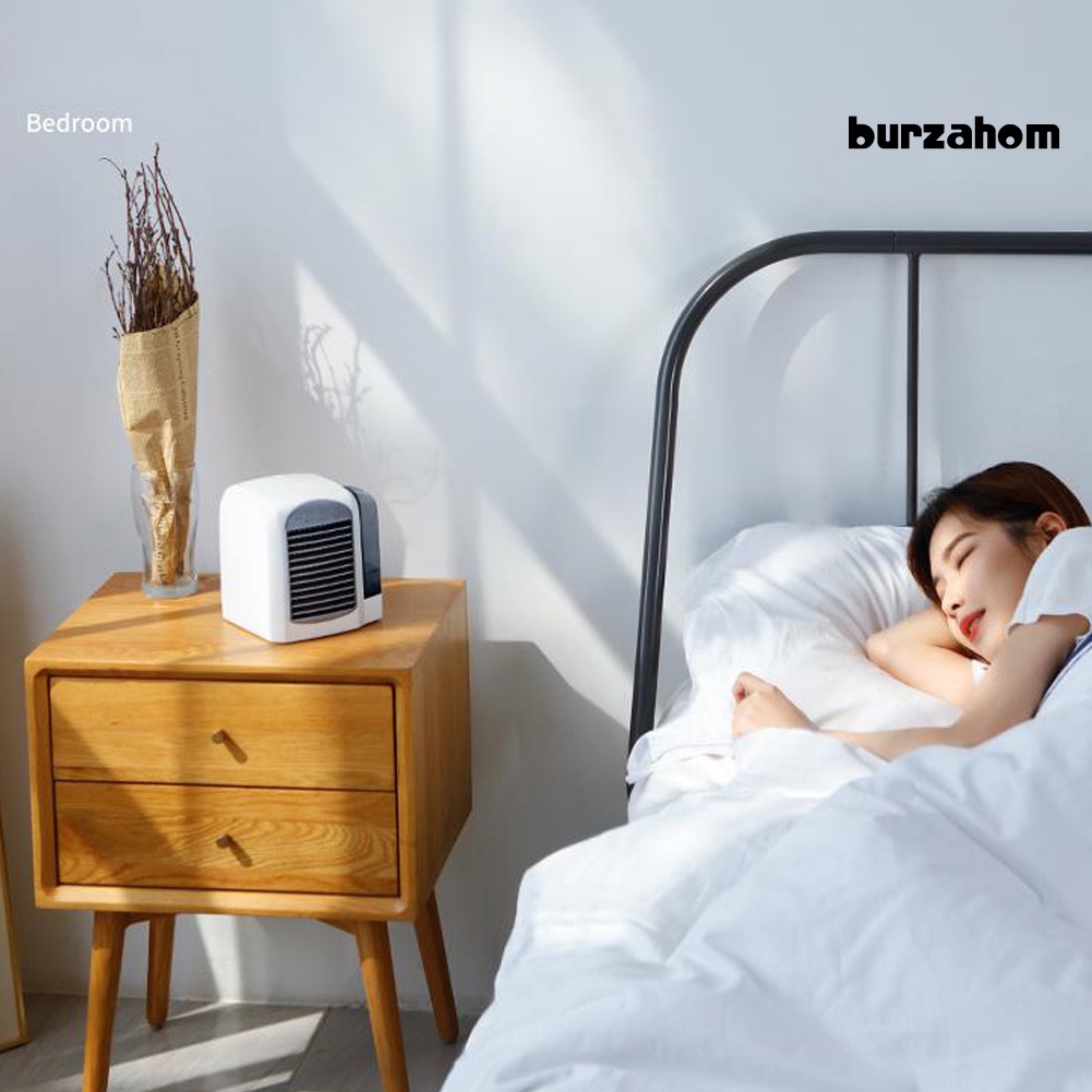 Quạt Điều Hòa USB Mini Không Gây Tiếng Ồn Tiện Dụng Cho Gia Đình / Văn Phòng