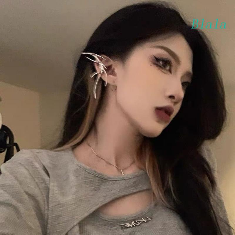 Đôi Bông Tai Hình Yêu Tinh Đính Đá Thời Trang Cho Nữ