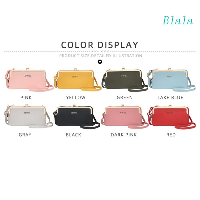 Ví Da Cầm Tay Dáng Dài Có Khóa Kéo Thời Trang Cho Nữ