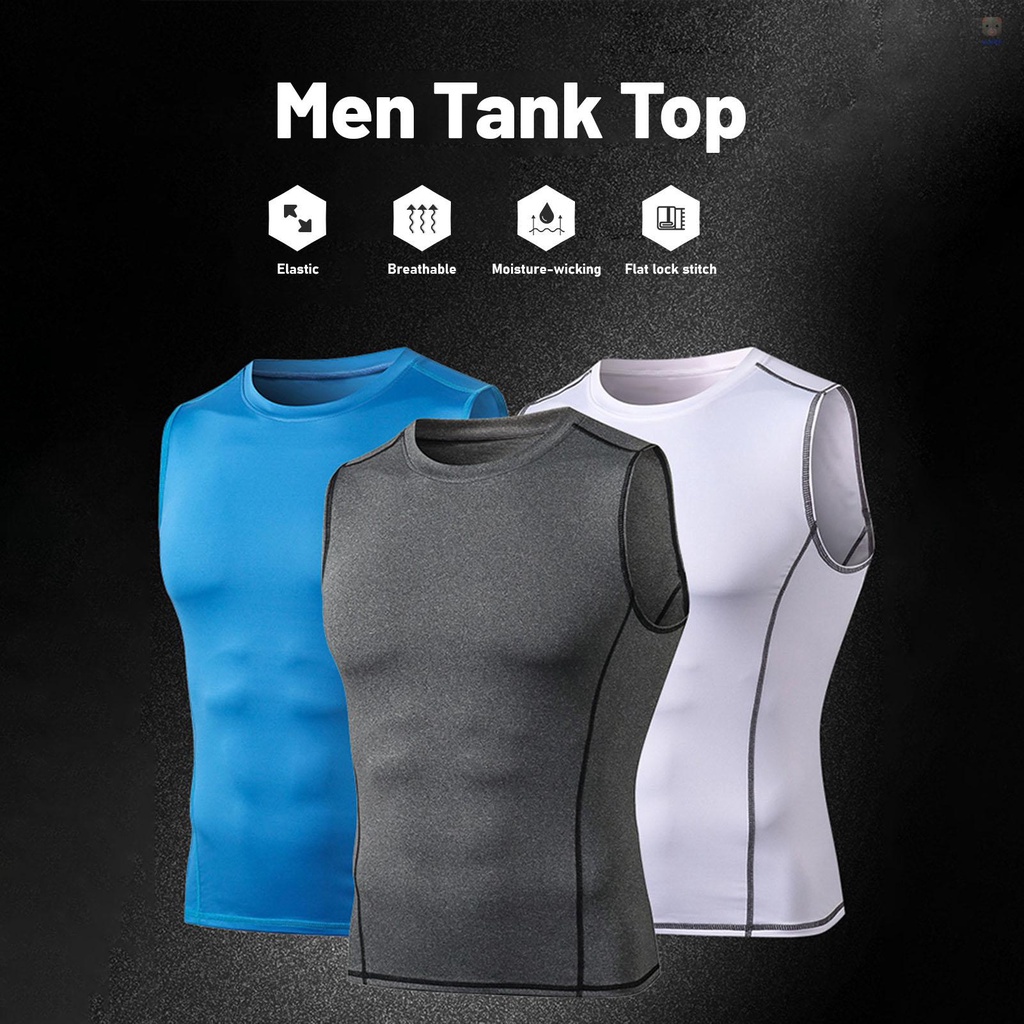 Áo Ba Lỗ Thể Thao Cổ Tròn Mau Khô Cho Nam