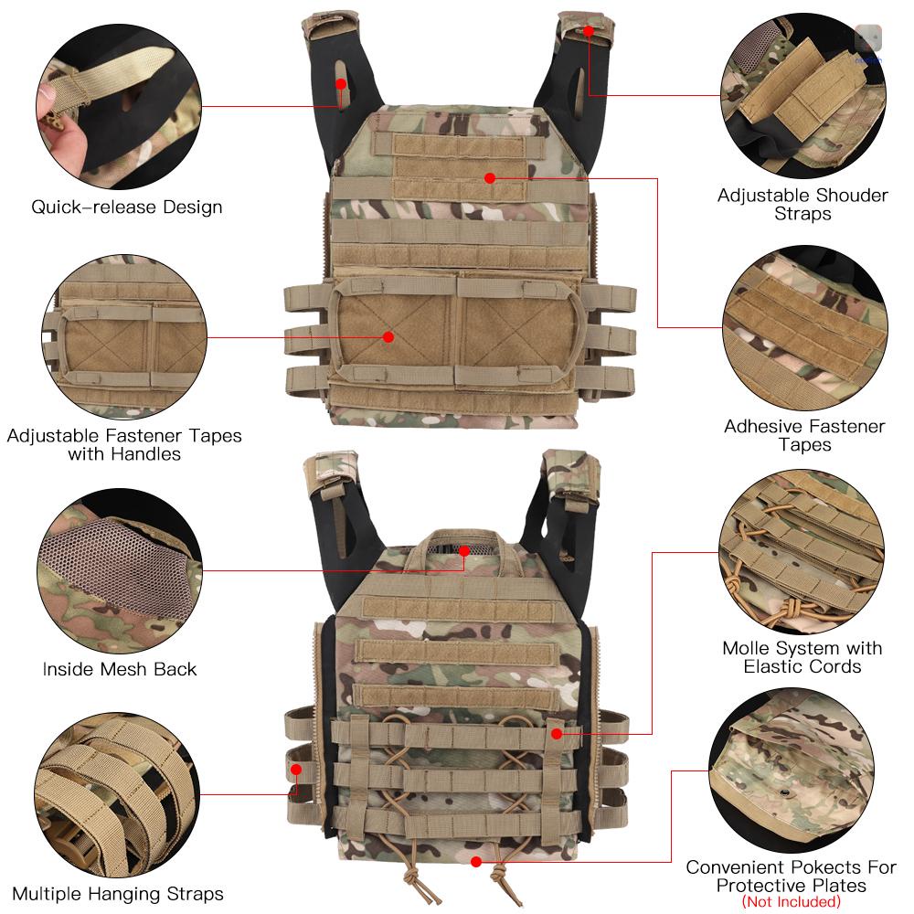 Áo Bảo Vệ Ngực Có Thể Điều Chỉnh Cho Leo Núi / Cắm Trại