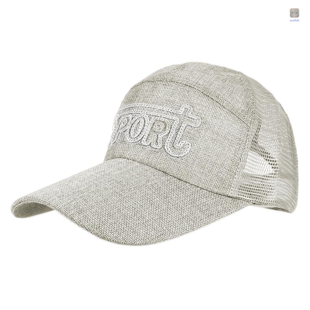 Mũ Lưỡi Trai Phối Lưới Thoáng Khí Nhanh Khô Thời Trang Xuân Hè Cho Nam Và Nữ