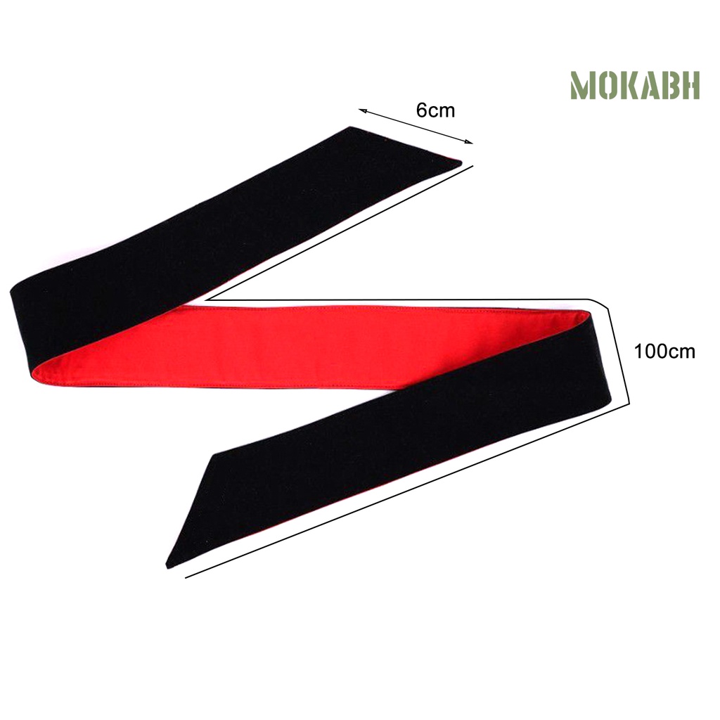 [Mok Abh] Băng Đô Thể Thao Thoáng Khí Thấm Hút Mồ Hôi Độ Co Giãn Cao Màu Sắc Tương Phản Cho Unisex