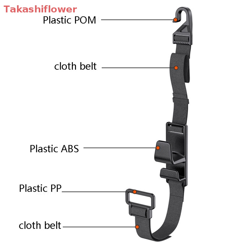1 Móc Treo Đồ Gắn Lưng Ghế Xe Hơi Thông Dụng Có Thể Điều Chỉnh