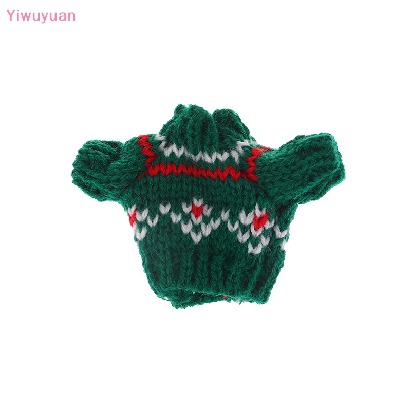 Bộ Áo Sweater Tay Thỏ + Quần Short Đáng Yêu Cho Búp Bê Tỷ Lệ 1 / 12 Mới