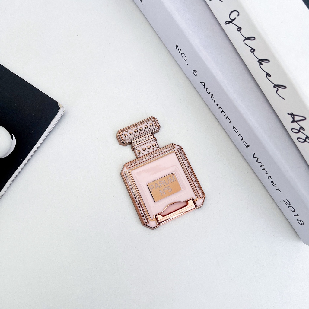 Giá Đỡ Điện Thoại / Chai Nước Hoa Mini Đa Năng Họa Tiết Hoạt Hình Dễ Thương