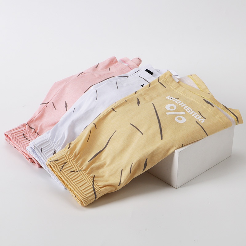 Quần Lót Boxer Cotton Dáng Rộng Mềm Mại Thoáng Khí Thoải Mái Chất Lượng Cao Cho Nam